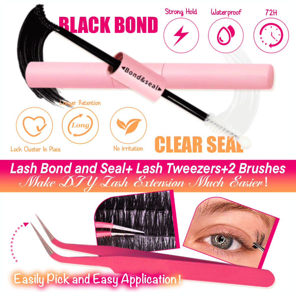 False Eyelashes 10 Rows Mixed Segmented Lashes