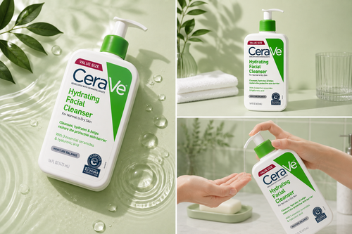 CeraVe Hydrating Facial Cleanser – 16 oz